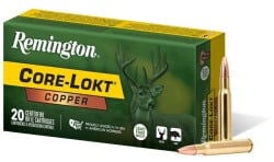 Core-Lokt Copper packaging and cartridges